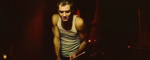 jude law handsome gif